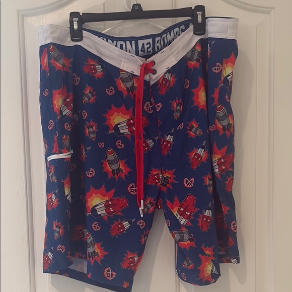 DIXXON Blue and Red Rocket / Bomb pop Design - Picture 1 of 3